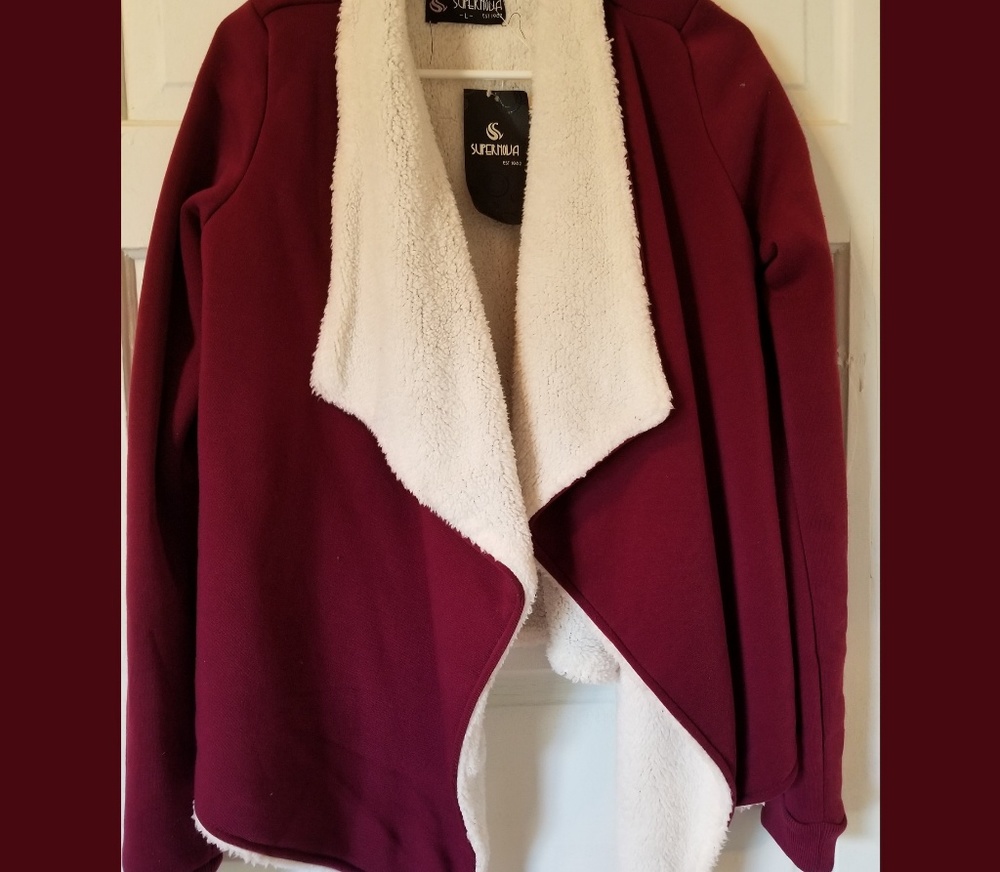 Super cozy soft color burgundy